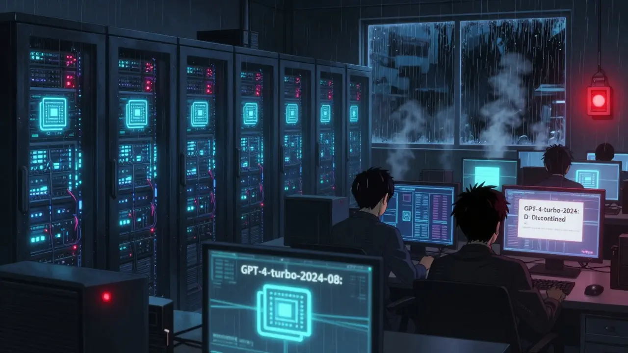 Model Lifecycle Management: Updates und Abschaltungen bei LLMs im Vergleich