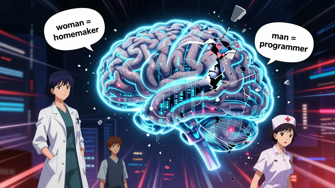 Methoden zur Minderung von Bias in großen Sprachmodellen: Daten und Training